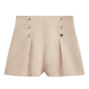 ZARA Gold Button Shorts - Used